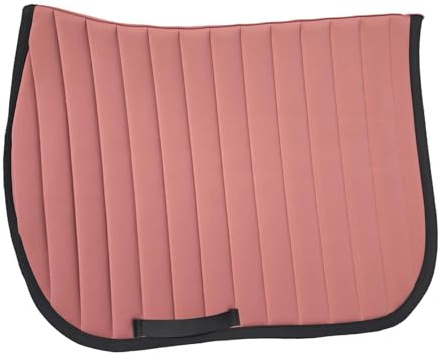 rockible Saddle Pad for Horse Horse Riding Cushion Portable Comfortable Versatile Sweat Mat Dressage Pad for Outdoor Sports Training, Pink