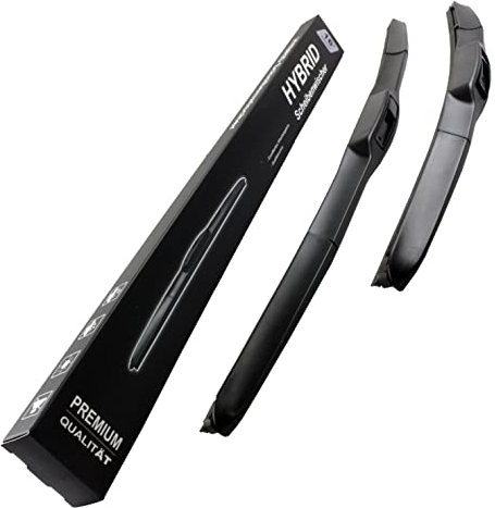 650mm 400mm HYBRID FLEX AERO JAPAN TECHNOLOGY 2x Front Scheibenwischer Wischerblätter Set Scheibenwischerblätter Satz für Frontscheibe mit Hakenbefestigung. INION