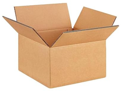 AKAR Double Wall Extra Large (XL) Cardboard Boxes (61cm x 46cm x 46 cm) for Moving House, Removals, Packing including Economy Brown Tape (2 Boxes + 1 Tape)
