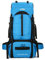 Wanderrucksack, 75 l, wasserabweisend, leicht, Outdoor-Sport, Tagesrucksack, Reisetasche für Camping, Klettern, Touren, Hell, blau, 75L, Modern