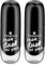 essence gel nail colour, Nagellack, Nr. 46, Schwarz, langanhaltend, Expressergebnis, schnelltrocknend, glänzend, farbintensiv, acetonfrei, vegan, ohne Mikroplastikpartikel, ohne Parfüm, 2er Pack (8ml)
