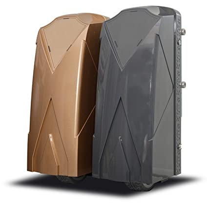 Double Rolling Wheel Swing Gate Opener for Dual Home Automatic Gate/Door Strong Engine Actuator for Driveway - Added Safety(D)