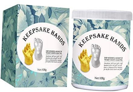 BESPORTBLE Handabdruck Satz Für Neugeborene Andenken Hand Gießen Kit Sicheres Material Einfach Zu Verwenden Für Babys Und Kleinkinder Geschenkidee Zur Geburt Für Besondere Anlässe
