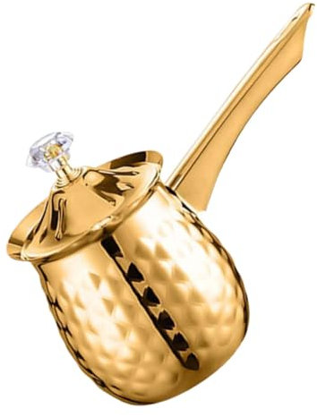 BEBEMOKO Cafetera Turca De Metal Taza Pequeña Para Diseño Vintage Para Café Turco y Té