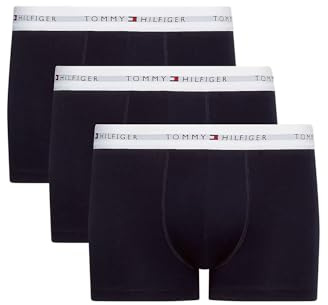 Tommy Hilfiger 3P Trunk Um0Um02761, Boxer, Uomo, Multicolore (Desert Sky/Desert Sky/Desert Sky), L