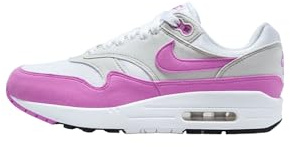 Nike DZ2628 Nike Air Max 1 '87 Donna, Neutral Grey/Fuchsia Dream-White-Black EU 42