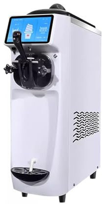 GRFIT heladera Ninja Máquina de Helado Comercial, máquina de Helado pequeña, máquina de Cono Dulce, máquina de Helado de Escritorio Completamente automática Heladera