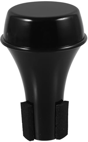 Gatuida Silenciador de Trompeta Plástico Recto para Práctica, Accesorio Ligero Compatible Trombón, Reducción de Ruido para Músicos Principiantes y Uso en Casa