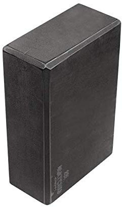 MATCHU - Yoga Block - 23 x 15 x 15 cm - Schwarz - Schaum - Finden Sie Ihr Gleichgewicht leichter - Yoga Blöcke