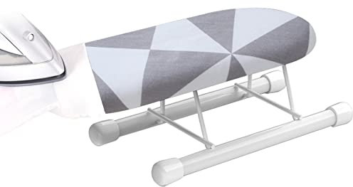 Planche à Repasser de Table - Mini Planche à Manches pour la Couture et Le Repassage,Planche à Repasser de Table avec Pieds pliants pour Coudre Le dortoir du collège des