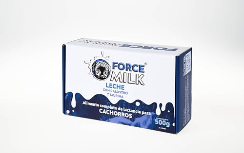 FORCEMILK Cachorros con Calostro y Taurina, Leche, 500 Gramos