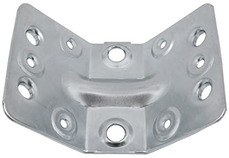 Design61 Lot de 4 ferrures d'angle en acier 100 mm x 70 mm