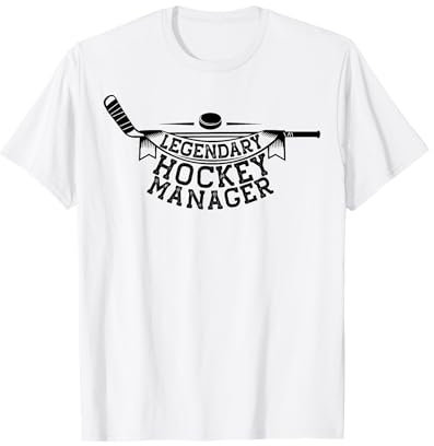 Legendary Hockey Manager Neuheit Eishockey Trainer Trainer T-Shirt