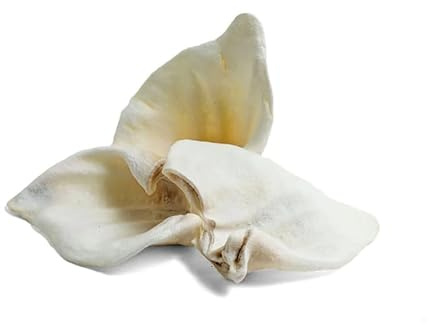 Superpet White Puffed Pigs Ears for Dogs (Pack of 5), Long Lasting Natural Dog Treats, Grain Free and High Protein, Single Ingredient Dog Chews for All Breeds