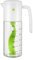Sonhomay Bottiglia miscelatore per condimenti per insalata a prova di perdite, shaker in vetro per condimenti per insalata, contenitore manuale per salse e succhi, 300 ml