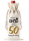 50th Birthday Wine Gift Bag - Happy Birthday Gift Drawstring Jute Bottle Bag Gifts Birthday Party Decorations for Women Men Best Friend Sister Brother Mum Dad Auntie Husband Wife Colleagues