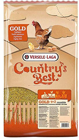 Country's Best Gold 1 & 2 Crumble 5 kg – Krümel für Küken vom ersten Tag bis zur Eiablage