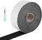 PLCatis Fieltro Autoadhesivo para Muebles Negro 1 Rollo, 12 m largo x 5 cm x 1 mm, Deslizantes para Protección Antideslizante de Patas de Mesas y Sillas, Corte Gratis a Medida