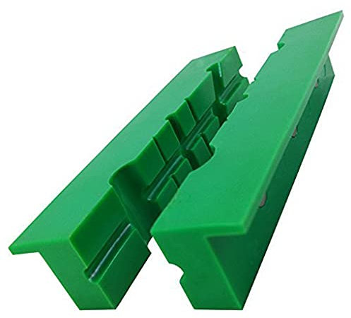 Vise - Almohadillas de mordaza suaves para protección para forro antideslizante para manga protectora, almohadilla de mordaza suave, protección adecuada de metal multiranura