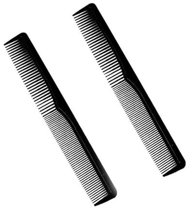 2 Stücke Kamm,Haarkamm Männer Damen,Styling Hair Comb Antistatischer,Barber Friseur Kamm,Herren Kämme mit Breiter und Feine Zahnung,Multi Haarkämme für Haus Salon Haarstyling Pflege