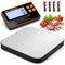 Küchenwaage Digital mit kabellosem LCD-Display, 15kg/1g Kochwaage mit 7 Maßeinheiten, Zählfunktion und Tara Funktion, zum Backen/Kochen/Kaffee, Batterien Inklusive