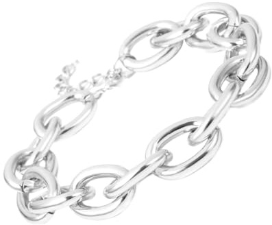 LRXIYODE Collana Girocollo Punk Donna in Metallo Argento, Catena Corta Skin Friendly dal Design Geometrico Minimalista per Giovani