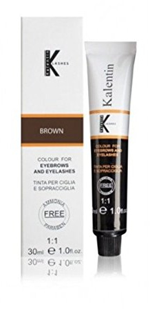 Kit lashes tinta sopracciglia e ciglia professionale senza ammoniaca e senza parabeni catano brown tubo 30ml + emulsione ossidante attivatore 30ml