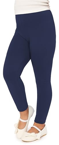 Merry Style Flicka Långa Leggings MS10-130(Marinblå, 140)