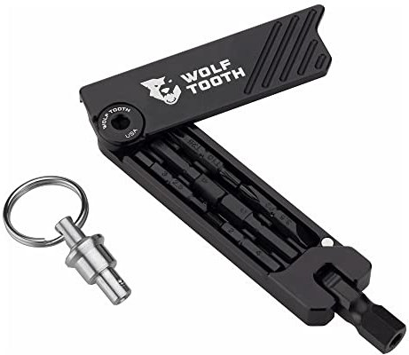 Wolf Tooth Multitool 6-Bit Hex Schwarz