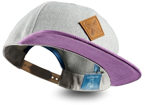 Soulbuddy Gorra Snapback para hombre – Unisex Streetwear Basecap para hombres y mujeres – Elegante gorra para el día a día y las vacaciones – Gorra de béisbol imprescindible para hombre – Talla única