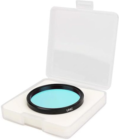 Erleben Sie klare Universum-Beobachtungen mit 5,1 cm (2 Zoll) UHC-Filter zur Reduzierung der Lichtverschmutzung für verbesserten Kontrast
