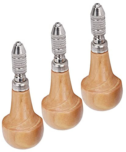 Set Morsa a Perno, Punte da Trapano Piccole, Sbavatura, Intaglio, Lavorazione del Legno, Modellismo, con Clip in Rame, Lavorazione 'oro e 'argento, per la Creazione di Gioielli