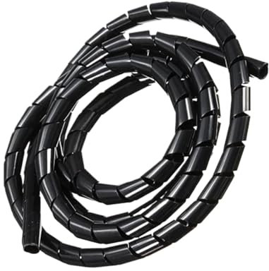 Manchon De Rangement De CâblesEnveloppe En Spirale 1 Pièces Gaine En Spirale Tube De Bande Câble Ignifuge Ligne De Protection Gestion Des Fils Enroulement Manchons De Fil D'enroulement Couverture De T