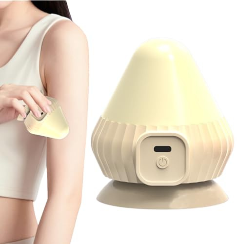 Renopfect Massageboll, Axel- Och Ryggmassage, Uppladdningsbar Vibrationsmassör Med Sugpropp För Rygg Ben Fötter Personer