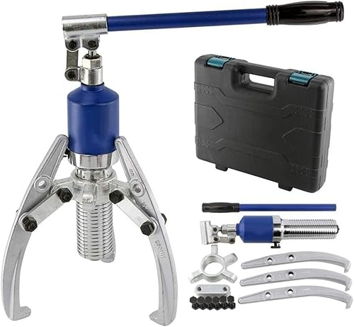 Extractor hidráulico, herramienta de rodamiento de rueda de mandíbula ajustable 3 en 1 para una fácil extracción del cubo