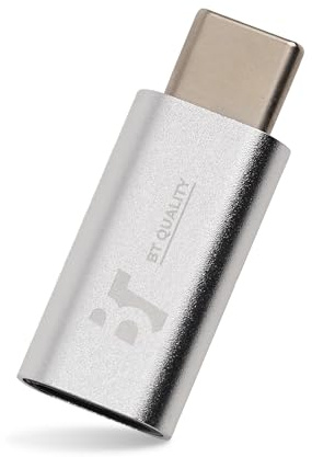 Generico Adattatore Lightning a USB-C per iPhone, Convertitore Compatto per Ricarica e Trasmissione Dati, Mini Dongle Portatile, Compatibile con iPhone iPad, BT Quality