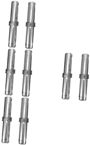 Lot de 8 tiges de connexion pour échafaudage - Accessoires de plomberie - Outils d'échafaudage en métal - Broche d'embrayage - Pour matériel d'échafaudage - Accessoires de matériel