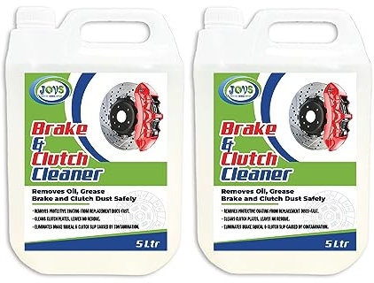 JOVS Brake and Clutch Cleaner 2x 5L - Dust, Grease, and Oil Remover! Powerful Cleaning, Precision Degreasing, and Rust Removal for Peak Automotive Performance