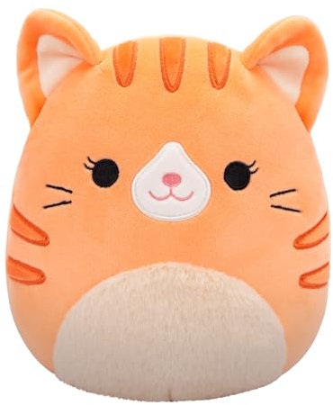 Squishmallows SQCR06588 - Gigi die Katze 19 cm, offizielles Jazwares Plüsch, superweiches Kuscheltier
