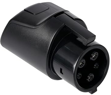 LENZ Tesla to J1772 (ONLY for J1772 EVs) Gen 2 EV Charging Adapter, Max 80 Amp, 240V, Ultra-Compact Design, Compatible with Level 2 Tesla Chargers (NOT Superchargers)