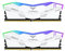 TEAMGROUP T-Force Delta Alpha RGB DDR5 Ram 64GB Kit (2x32GB) 6000MHz (PC5-48000) CL38 Intel XMP 3.0 & AMD Expo Compatible Desktop Memory Module Ram White FF8D564G6000HC38JDC01