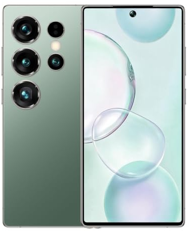 LatsYrs Smartphone débloqué avec écran 4,5 Pouces, 3 Go RAM + 32 Go ROM, Double SIM, Double caméra, Android 10.0, WLAN, Bluetooth, FM, GPS, téléphone Portable 4G de Poche (Green)