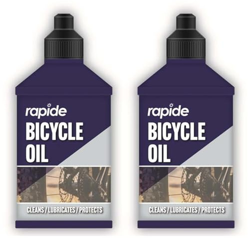 SDMAX Rapide Bicycle Chain Oil 120ml, High Performance Lubricant for Bike Chains & Moving Parts, Improves Efficiency & Durability (2-PCS)