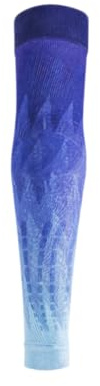 FLOKY 1 manguito No Strain Evolution Multisport Tenis, Padel, Baloncesto Reduce las vibraciones, apoya el codo y el antebrazo, manguito de compresión, estabiliza tendones y músculos. Hielo L-XL