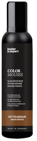 basler Color Schaumfestiger Mittelbraun, Aerosoldose 200 ml - Praktische Anwendung | Schaumfestiger mit Farbe
