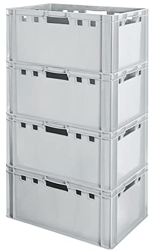 Kingpower Carne Riquadro E3 Carne Impilabile Scatola di Immagazzinaggio Contenitore Grigio, Numero:4