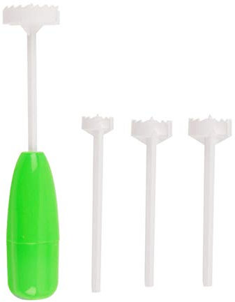 Obstentkerner Gemüsetwister Veggie Drill Mit Vier Bohraufsätzen, Gemüse-Corer, Veggie Corer Drill Fruit Corer Mit Ergonomischen Anti-Rutsch-Griff, 4 Größen Vegetable Corer Und Aushöhlen Zucchini