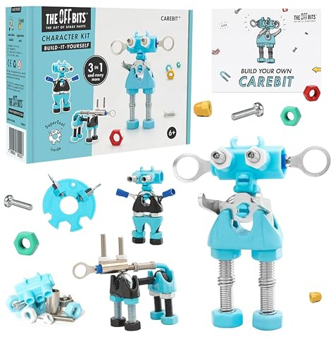 The OFFBITS Robot Toy - Blue