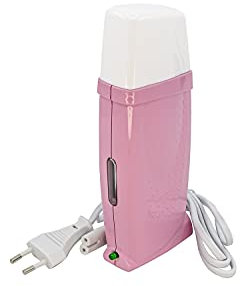 EpilWax – Epilierer Royal 35 Watt Wachswärmer für Roll-On Professional Epilierwachs 100 ml mit Epilierstreifen –Epiliergerät Erwärmung Wachspatrone (Royal Rosa)