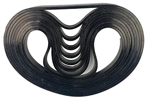 SPORTARC Lot de 2 bandes de scie à ruban en caoutchouc pour le travail du bois - 30,5 cm